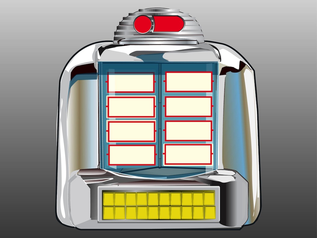 1024x768 Jukebox Vector Vector Art Amp Graphics
