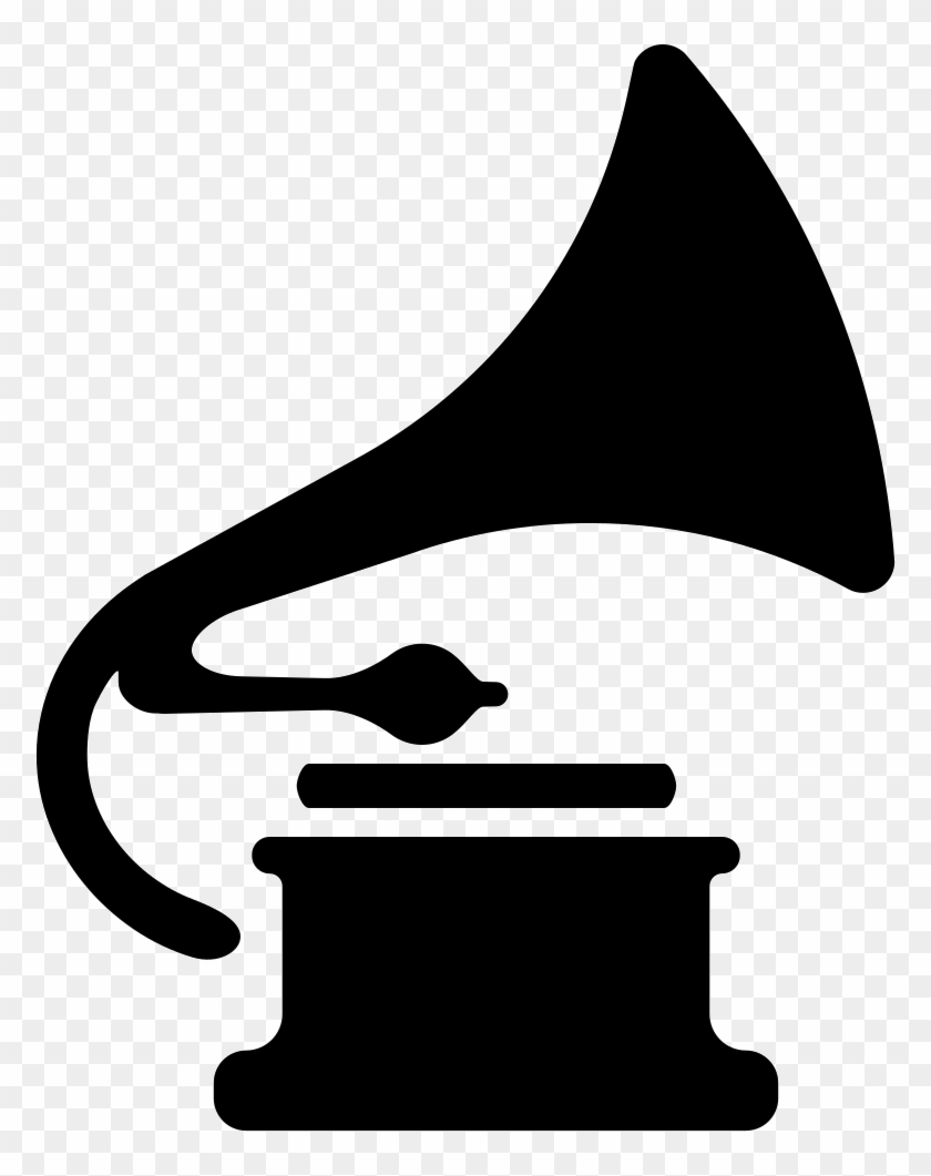 840x1061 Vintage Record Player Vector