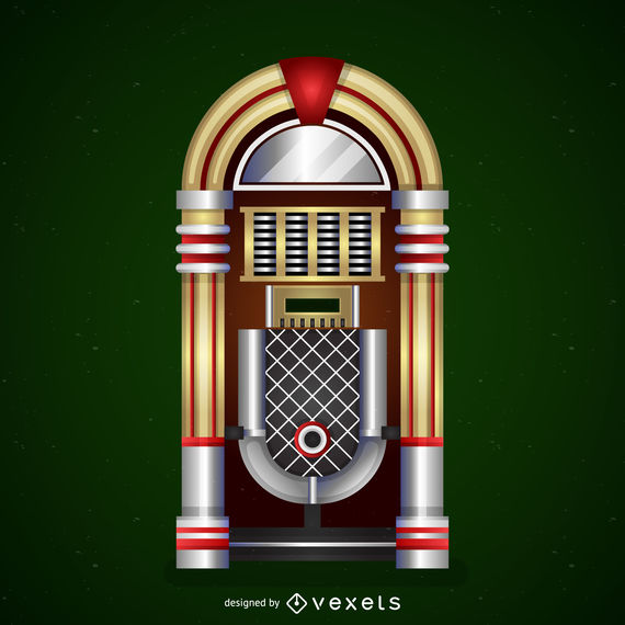 570x570 Vintage Jukebox Icon