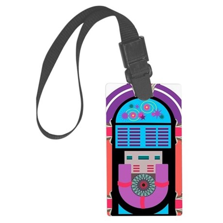 460x460 Antique Jukebox Vector Luggage Tag By Admin Cp70839509