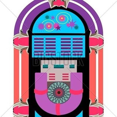 460x460 Antique Jukebox Vector Puzzle By Admin Cp70839509