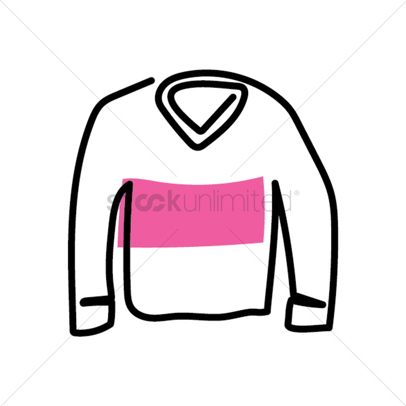 1300x1300 Jumper Vector Image