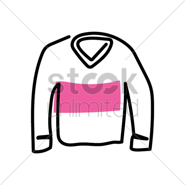 600x600 Jumper Vector Image