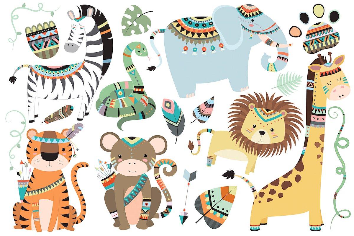 1200x799 Top Jungle Animals Vector File Free Free Vector Art, Images