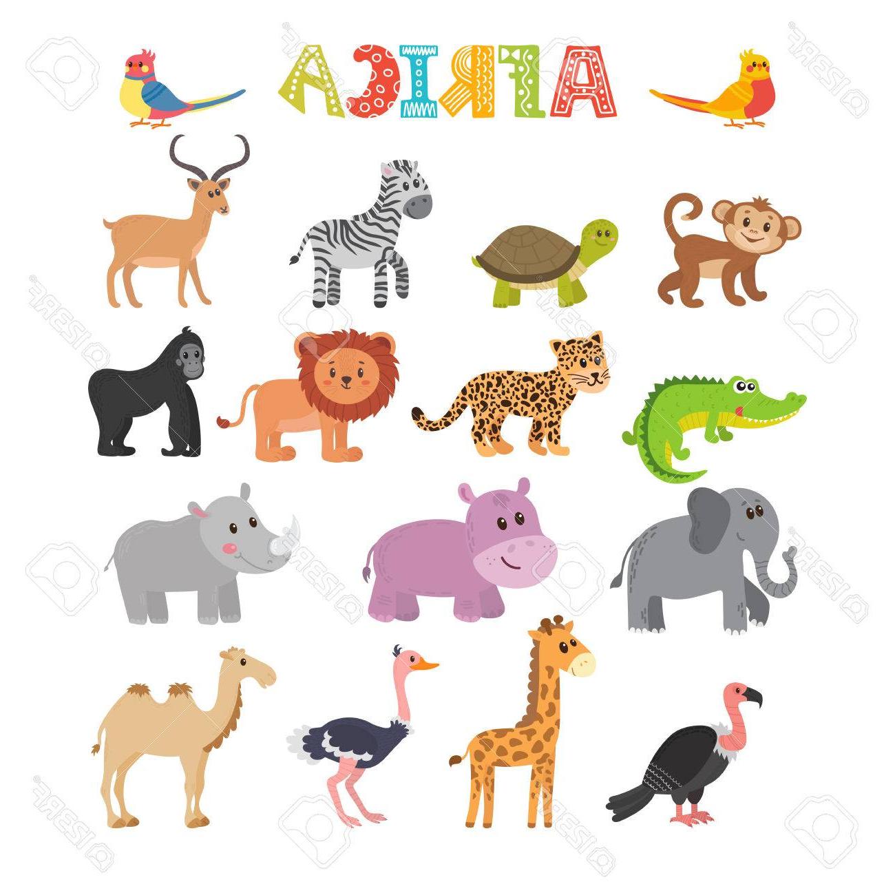 1300x1300 Best Hd Animated Jungle Animals Vector Photos Free Vector Art