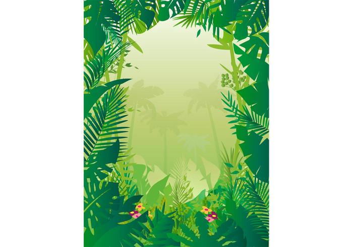 Jungle Background Vector at GetDrawings | Free download