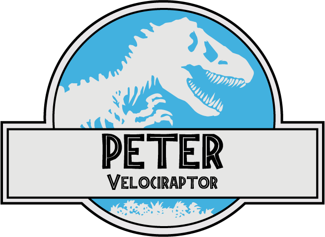 654x478 Decided To Make A Vector Of The Jurassic World Nametag Jurassicpark