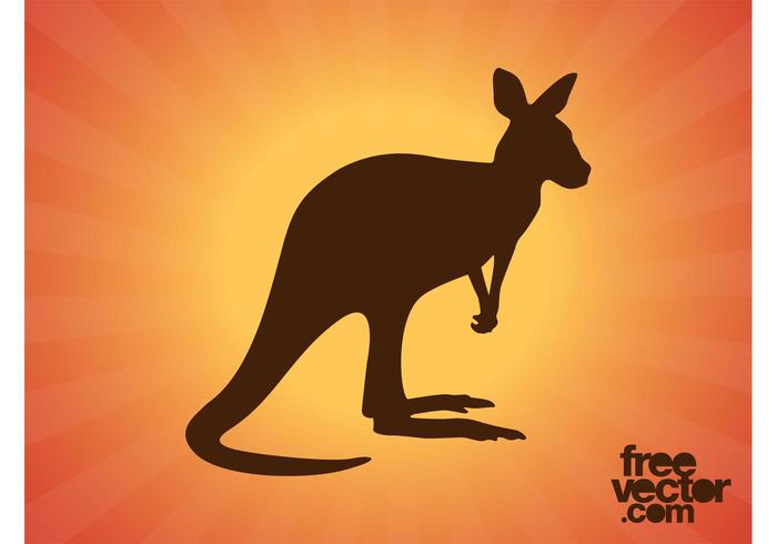 700x490 Kangaroo Free Vector Art