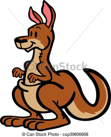 381x470 Kangaroo Vector Icon.