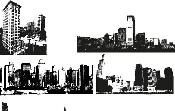 581x368 Doha Skyline Free Vector Download (110 Free Vector) For Commercial