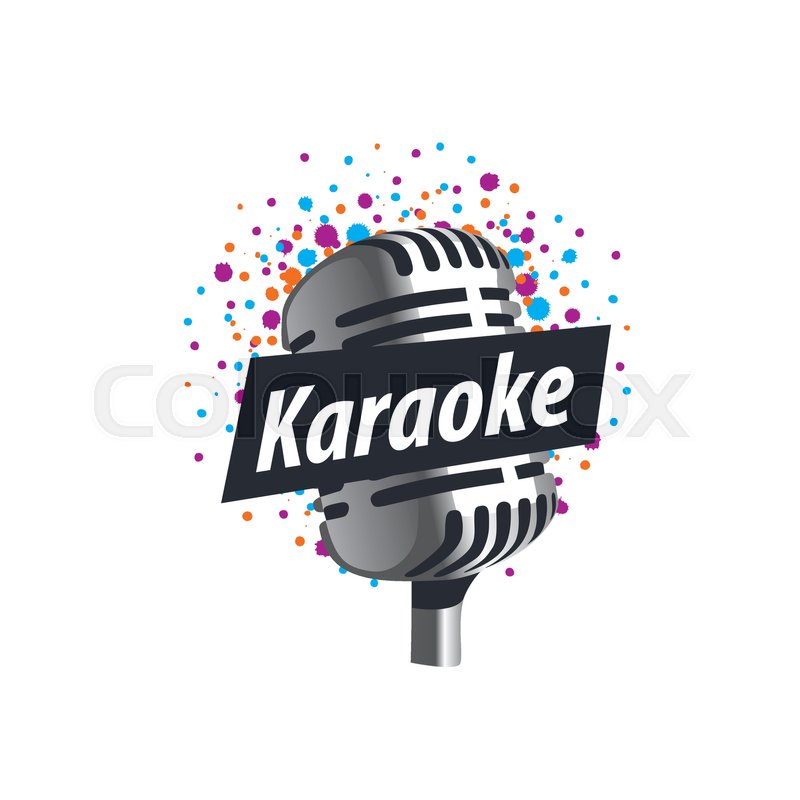 800x800 Logo Design Template For Karaoke. Vector Illustration Of Icon