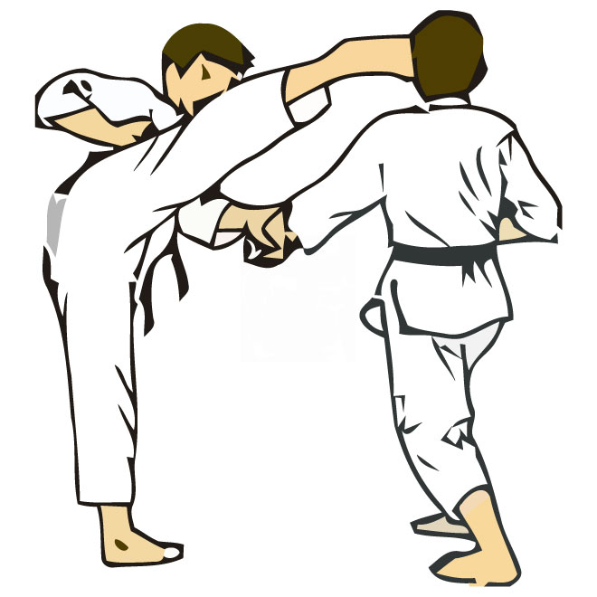 660x660 Karate Free Vector Clip Art