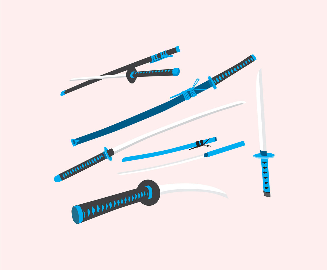 1136x936 Katana Sword Vector Vector Art Amp Graphics