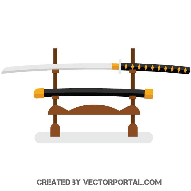 660x660 Katana Vector Image