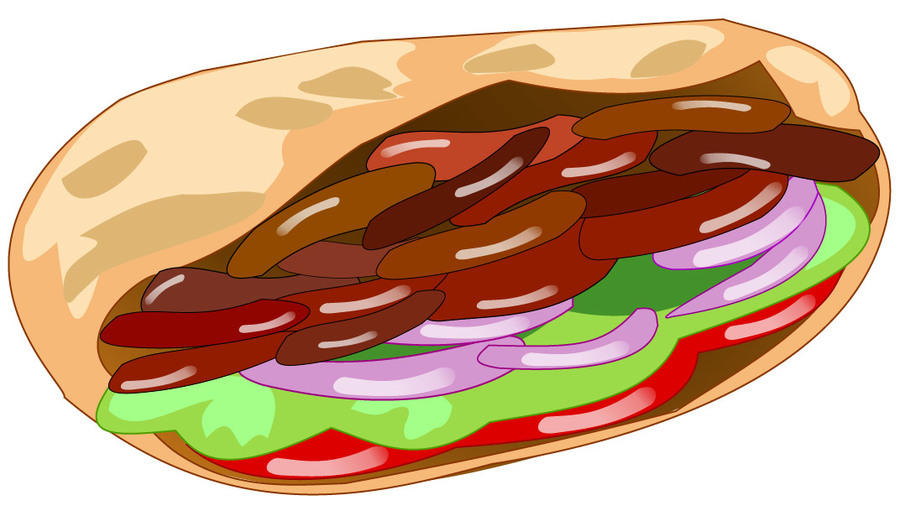 900x511 Funky Abstract Doner Kebab