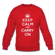 190x190 Keep Calm And Carry On (Vector) By Theteeparty Spreadshirt
