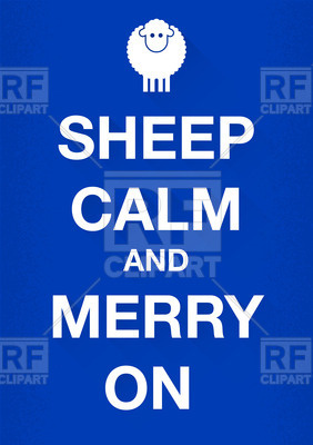 282x400 Keep Calm Sheep Vector Image Vector Artwork Of Plants And