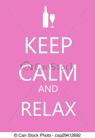 324x470 Vector Illustration Of A Red Background With White Lettering And