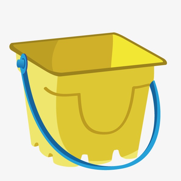 595x595 Vector Cartoon Painted Keg, Cartoon Vector, Fish Bucket, Cartoon