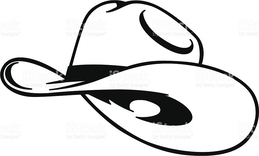 259x156 Kentucky Derby Hat Vector Clipart