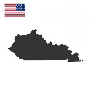 300x300 Map Of The Us State Of Kentucky Vector Arenawp