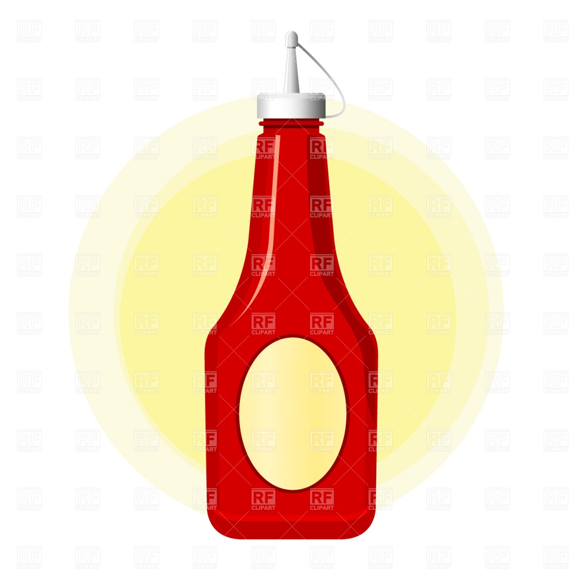 1200x1200 Ketchup Bottle Vector Image Vector Artwork Of Food And Beverages