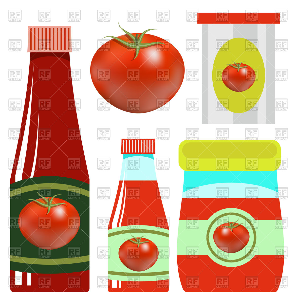 1200x1200 Tomato Ketchup Vector Image Vector Artwork Of Food And Beverages