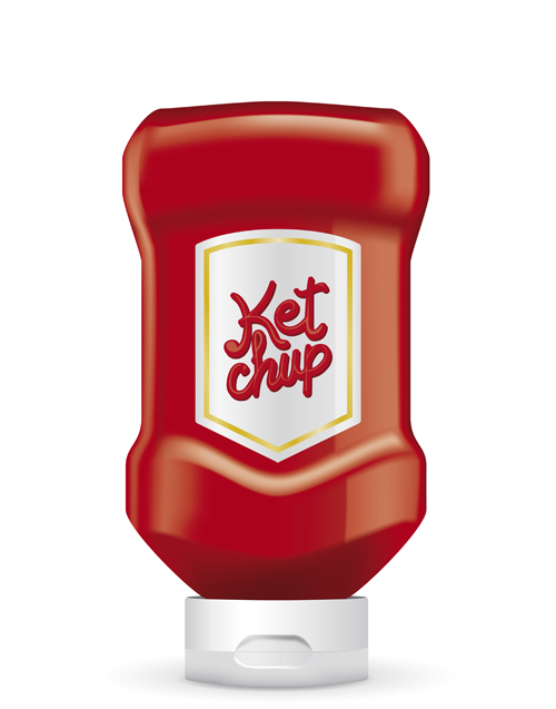 500x637 Tomato Ketchup Creative Design Vector 02 Free Download