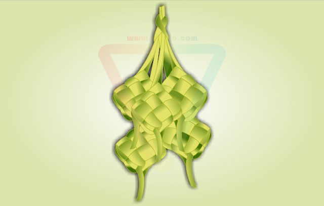 640x407 Ketupat Vector Ai