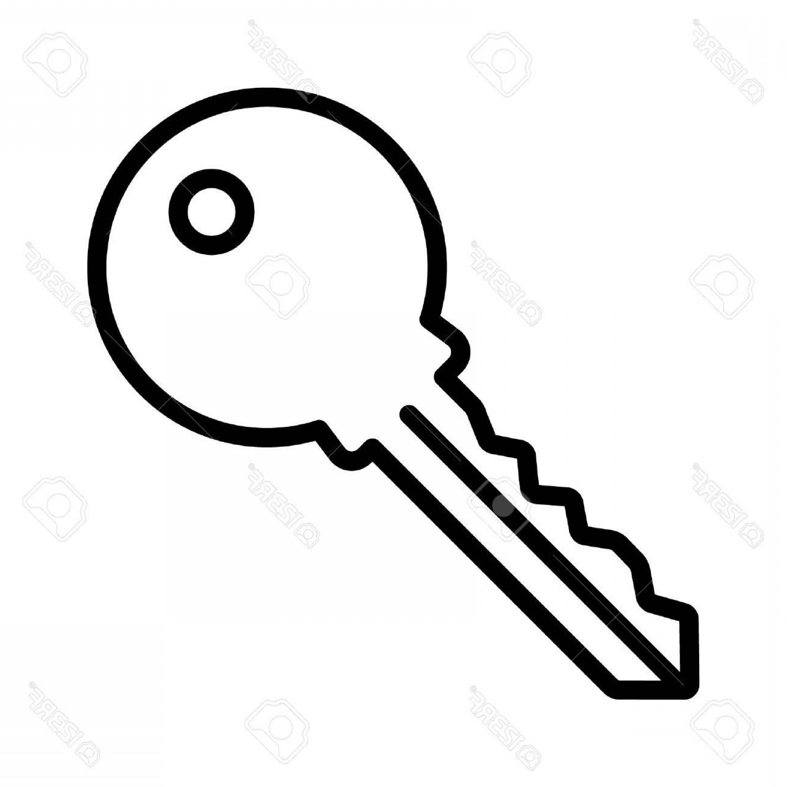 1560x1560 Photostock Vector Security Key Line Art Icon For Apps And Websites