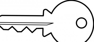 400x181 Vector Key Vector Clip Art