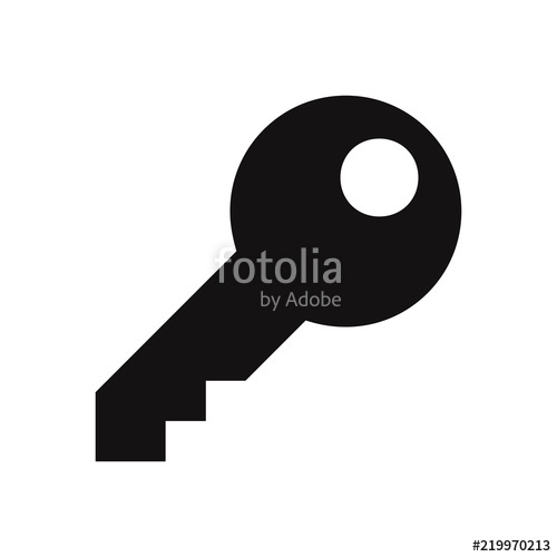 500x500 Key Vector Icon Stock Image And Royalty Free Vector Files On