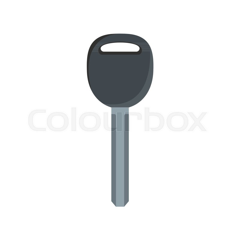 800x800 Car Key Icon. Flat Illustration Of Car Key Vector Icon For Web