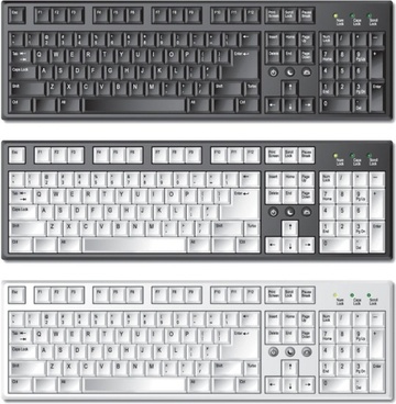 360x368 Keyboard Keys Vector Drawing Free Free Vector Download (89,412