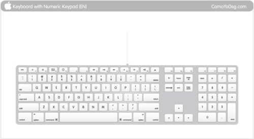 500x275 Free Keyboard Vector Free Vector Download (205 Free Vector) For