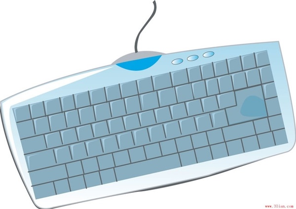 600x425 Keyboard Vector Free Vector In Adobe Illustrator Ai ( .ai ) Vector