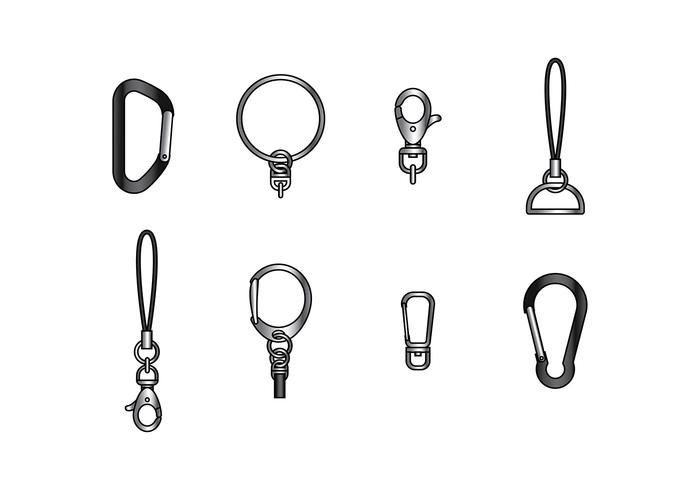 700x490 Key Chains Free Vector Art