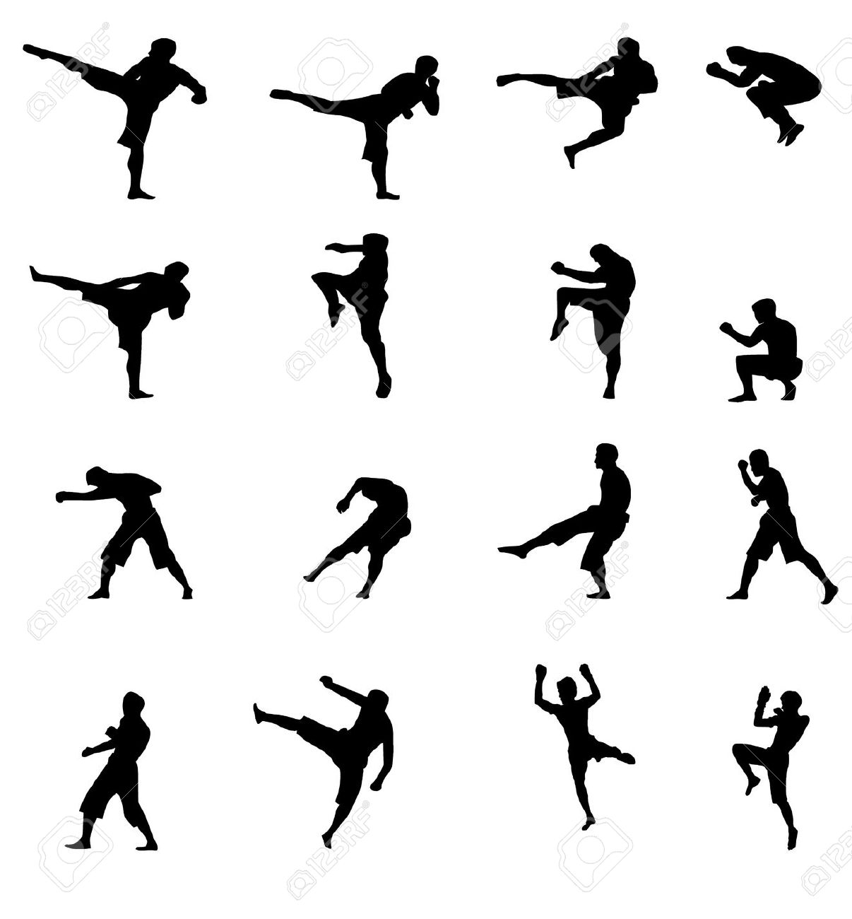 1206x1300 Kickbox Clipart