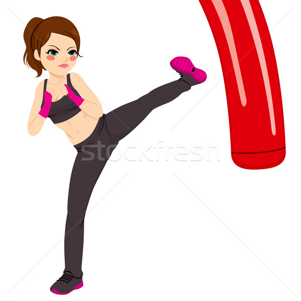 600x600 Kickboxing Stock Vectors, Illustrations And Cliparts Stockfresh