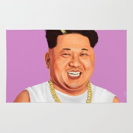 264x264 Kim Jong Un Rugs Society6