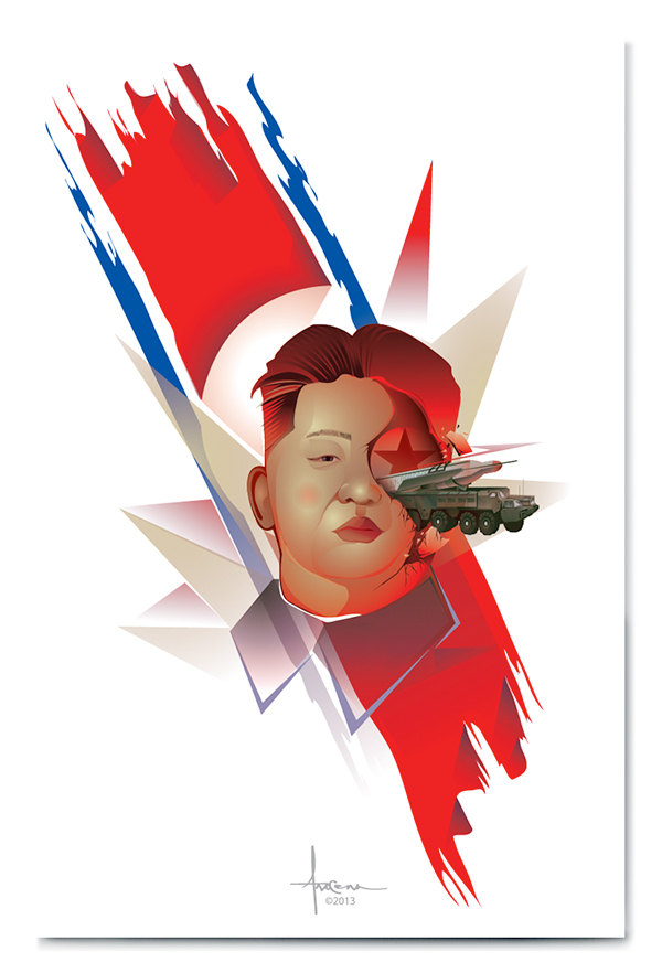600x882 Kim Jong Un Vector 2013 On Behance
