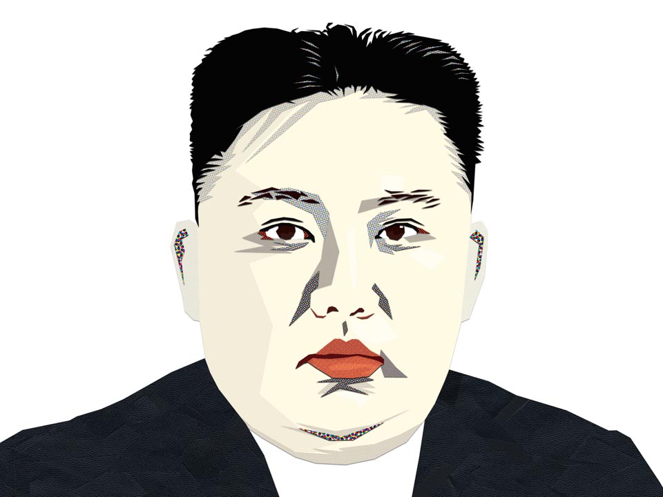 960x720 Kim Jong Un By Daniel Morgenstern Phosphor Art