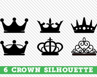 340x270 Crown Svg File Tiara Svg Crown Vector Crown Cut Princess Etsy