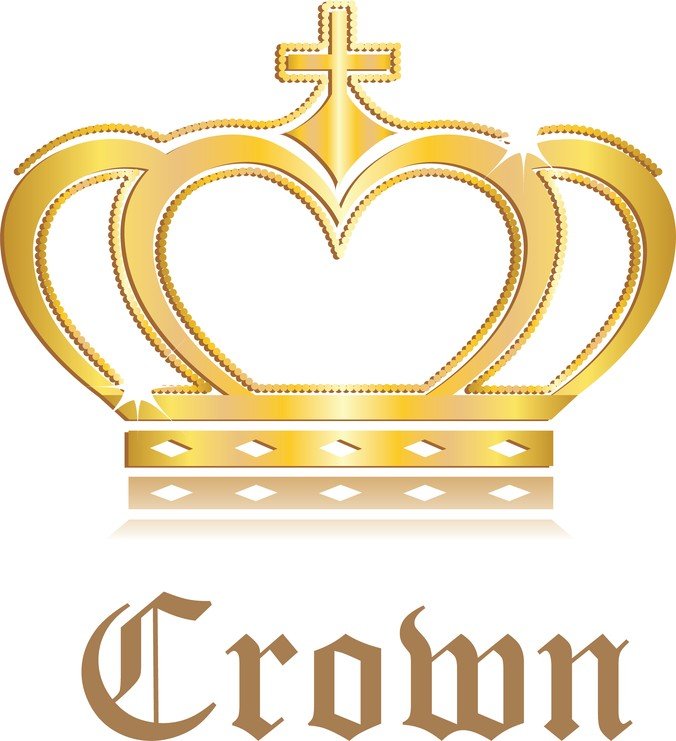 676x741 Free 3d King And Queen Crown Vector, Crown Ai Vector, Photoshop