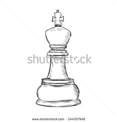 236x246 Collection Of King Chess Piece Drawing High Quality, Free