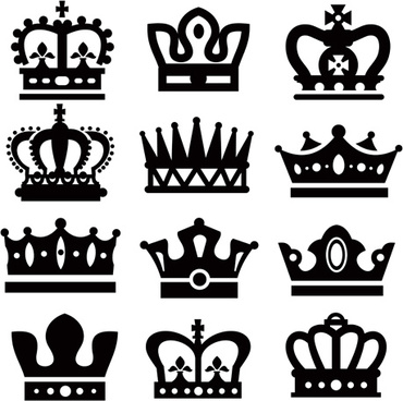 370x368 Crown Silhouette Vector Free Vector Download (6,209 Free Vector