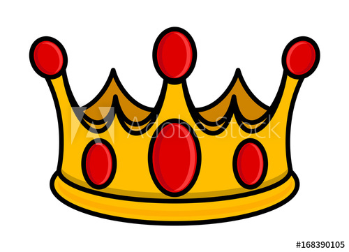 500x361 Golden King Crown Vector