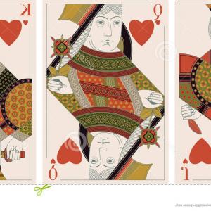 300x300 Stock Image Jack King Queen Hearts Vector Image Lazttweet