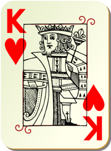 219x298 King Of Hearts Clip Art