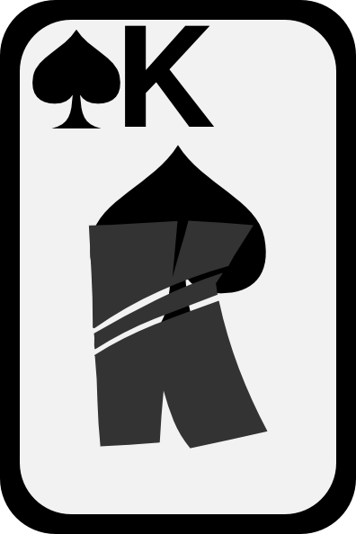 396x594 King Of Spades Clip Art Free Vector 4vector